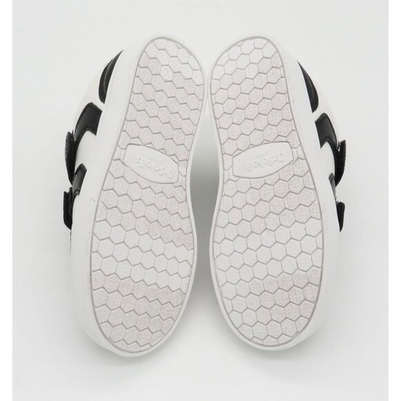 Dr Scholls Black & White Kids Sneakers Faux Leather Upper Size 10 NEW - Picture 8 of 8
